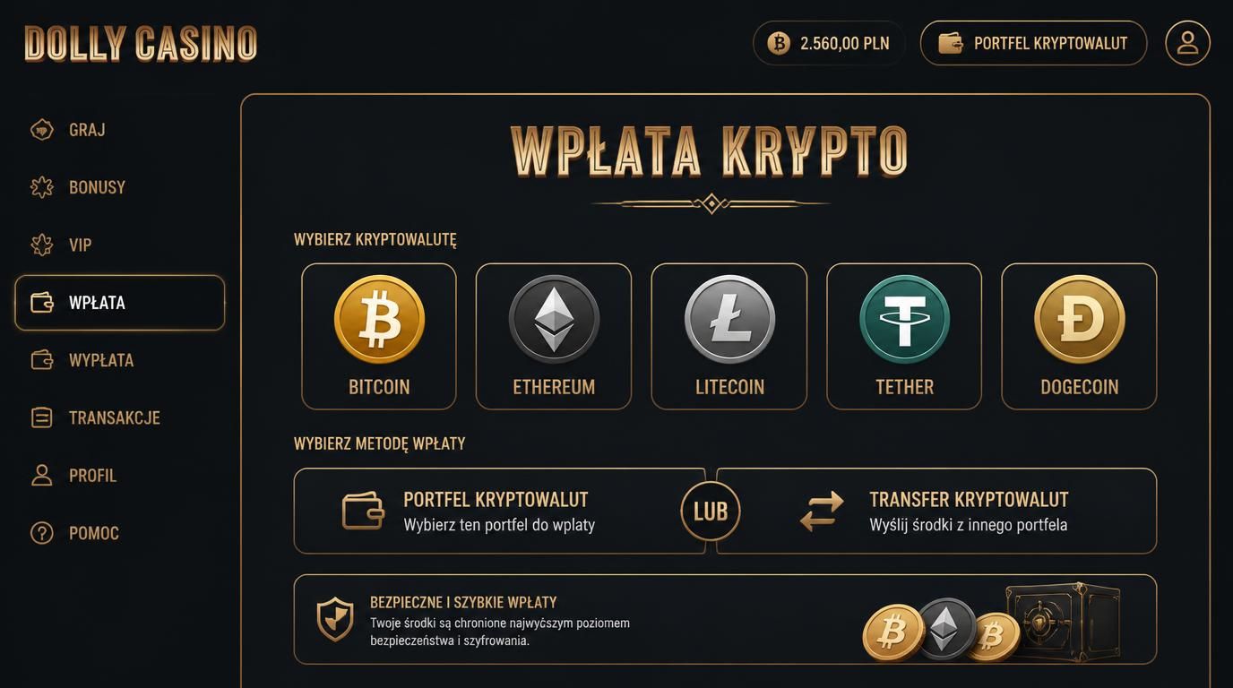 Kryptowaluty jako metoda wpłaty – prywatność i szybkość.