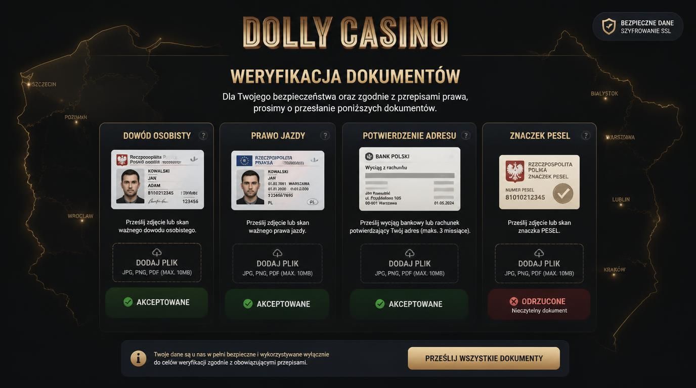 Polskie dokumenty wymagane przy weryfikacji 